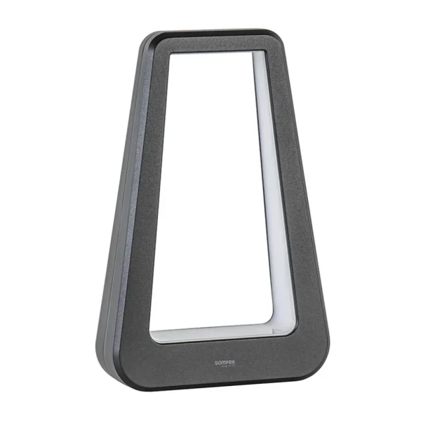 Best Straluma Moderne tafellamp batterij zwart oplaadbaar IP65