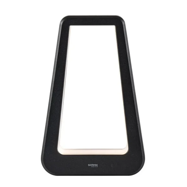Best Straluma Moderne tafellamp batterij zwart oplaadbaar IP65