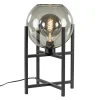 moderne_tafellamp_frame_m_1.webp Sale Straluma Moderne tafellamp frame met smoke glazen bol