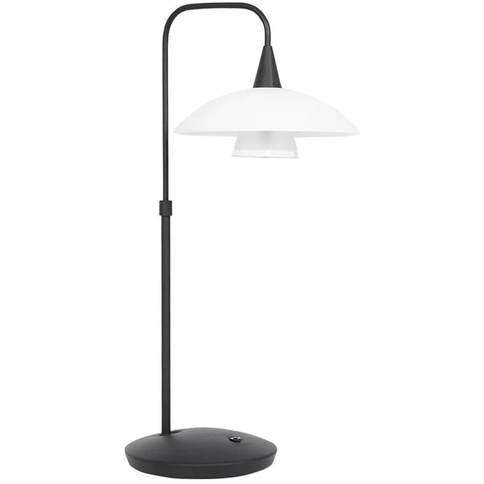 Online Straluma Moderne tafellamp zwart met dimbaar LED