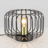 moderne_tafellamp_zwart_m_1.webp Cheap Straluma Moderne tafellamp zwart met brons