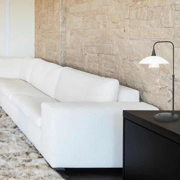 Online Straluma Moderne tafellamp zwart met dimbaar LED