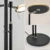 Store Straluma Moderne uplighter/leeslamp zwart met smoke glas