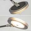Store Straluma Moderne uplighter/leeslamp zwart met smoke glas