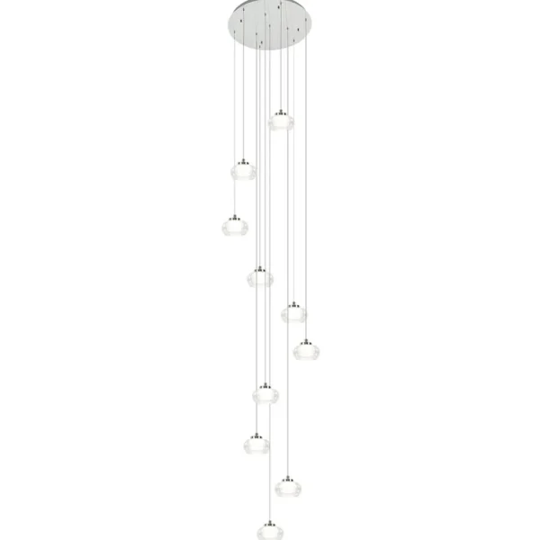 moderne_videlamp_chroom_m_0.webp Shop Straluma Moderne videlamp chroom met helder glas incl LED