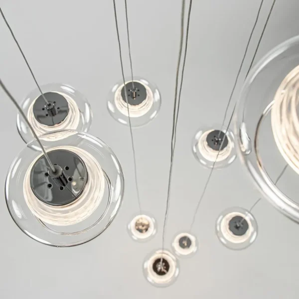 moderne_videlamp_chroom_m_2.webp Shop Straluma Moderne videlamp chroom met helder glas incl LED