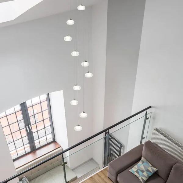 moderne_videlamp_chroom_m_4.webp Shop Straluma Moderne videlamp chroom met helder glas incl LED