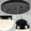Store Straluma Moderne videlamp zwart met dimbaar LED 6-lichts