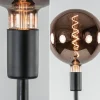 Shop Straluma Moderne vloerlamp mat zwart exclusief lichtbron