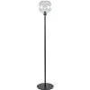 moderne_vloerlamp_zwart_m_0-2.webp Shop Straluma Moderne vloerlamp zwart met helder glazen kap