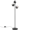 Best Sale Straluma Moderne vloerlamp zwart met verstelbare LED spots