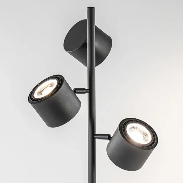 Best Sale Straluma Moderne vloerlamp zwart met verstelbare LED spots