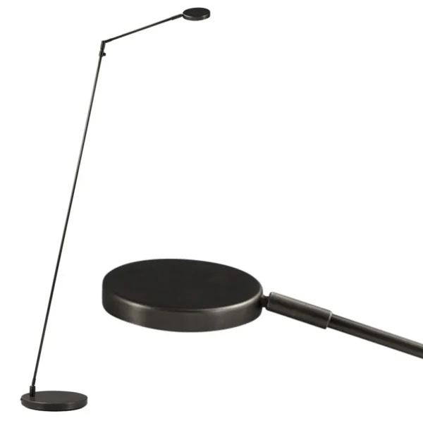 moderne_vloerlampleeslamp_1.webp Cheap Straluma Moderne vloerlamp/leeslamp zwart LED dim-to-warm