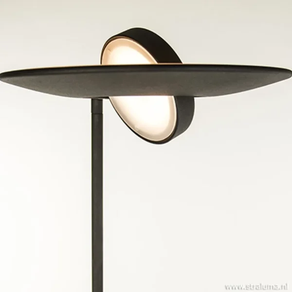 moderne_vloerlampuplighte_2.webp New Straluma Moderne vloerlamp-uplighter LED zwart