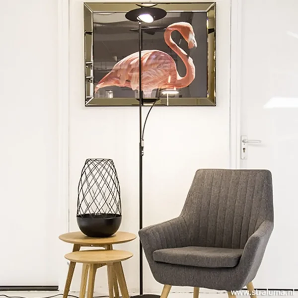 moderne_vloerlampuplighte_4.webp New Straluma Moderne vloerlamp-uplighter LED zwart
