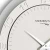 moderne_wandklok_rond_rvs_1.webp Discount Straluma Moderne wandklok rond RVS keuken/kantoor