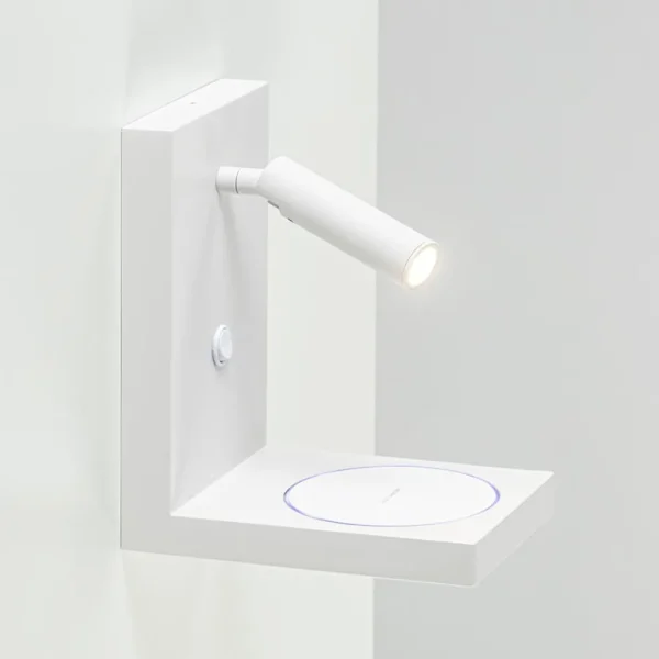 New Straluma Moderne wandlamp wit inclusief LED en fast charger