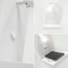 New Straluma Moderne wandlamp wit inclusief LED en fast charger