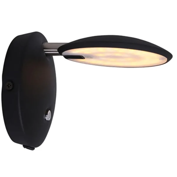 moderne_wandlamp_zenith_l_0.webp Clearance Straluma Moderne wandlamp Zenith LED zwart