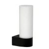 moderne_wandlamp_zwart_me_0-2.webp Cheap Straluma Moderne wandlamp zwart met opaal glas IP44