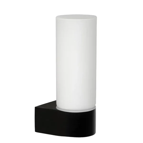 moderne_wandlamp_zwart_me_0-2.webp Cheap Straluma Moderne wandlamp zwart met opaal glas IP44