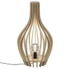 naturel_houten_tafelvloer_1.webp Flash Sale Straluma Naturel houten tafel/vloerlamp kegel met zwart