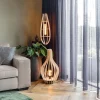 naturel_houten_tafelvloer_4.webp Flash Sale Straluma Naturel houten tafel/vloerlamp kegel met zwart