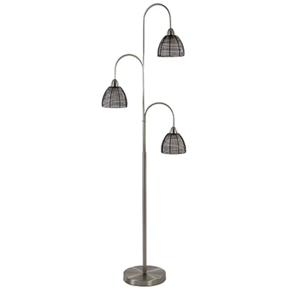 nikkel_vloerlamp_met_zwar_0.webp Store Straluma Nikkel vloerlamp met zwarte draad kapjes