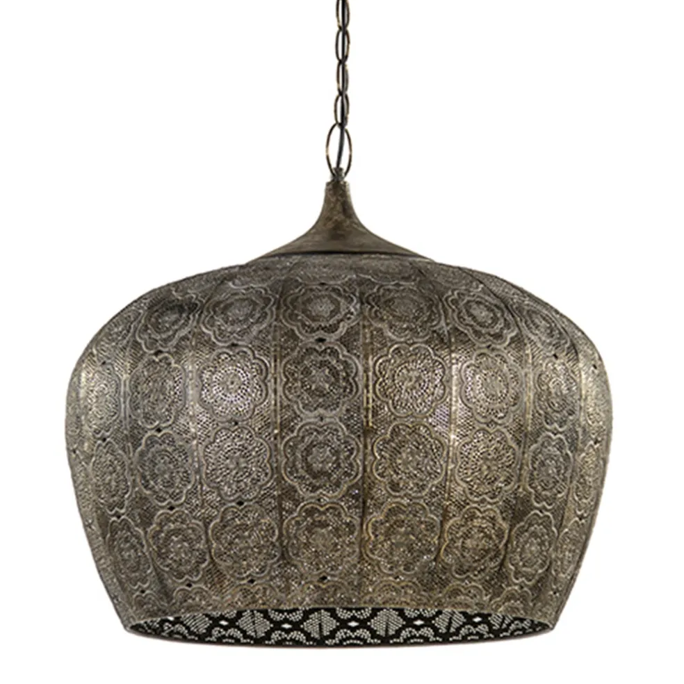 oosterse_hanglamp_emine_b_0.webp Best Sale Straluma Oosterse hanglamp Emine bruin/goud metaal