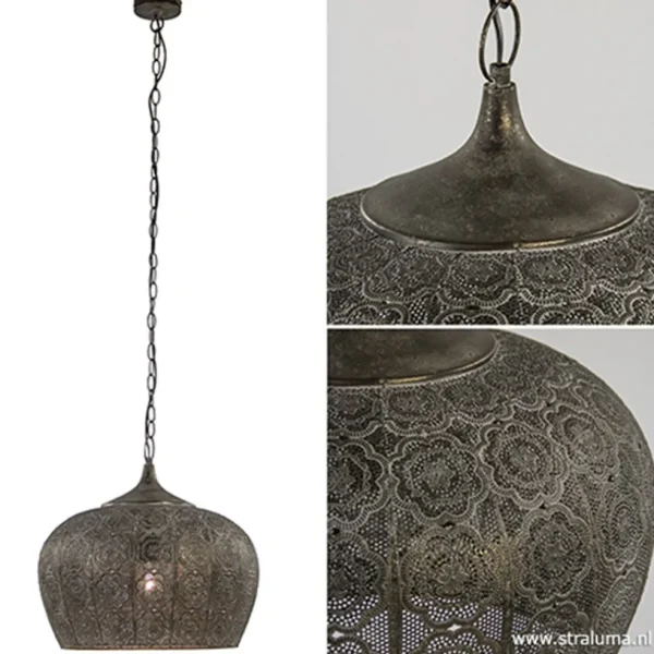 oosterse_hanglamp_emine_g_2.webp Clearance Straluma Oosterse hanglamp Emine goud/bruin
