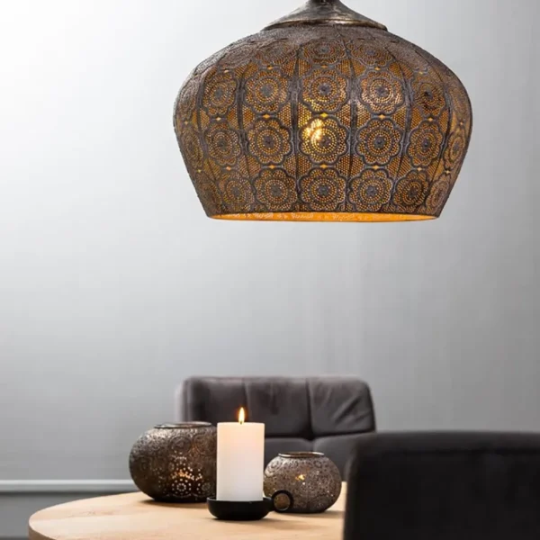 oosterse_hanglamp_emine_g_4.webp Clearance Straluma Oosterse hanglamp Emine goud/bruin