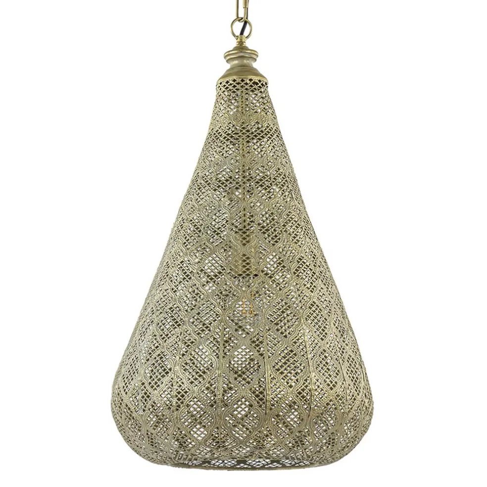 oosterse_hanglamp_kegel_g_0.webp Store Straluma Oosterse hanglamp kegel goud groot