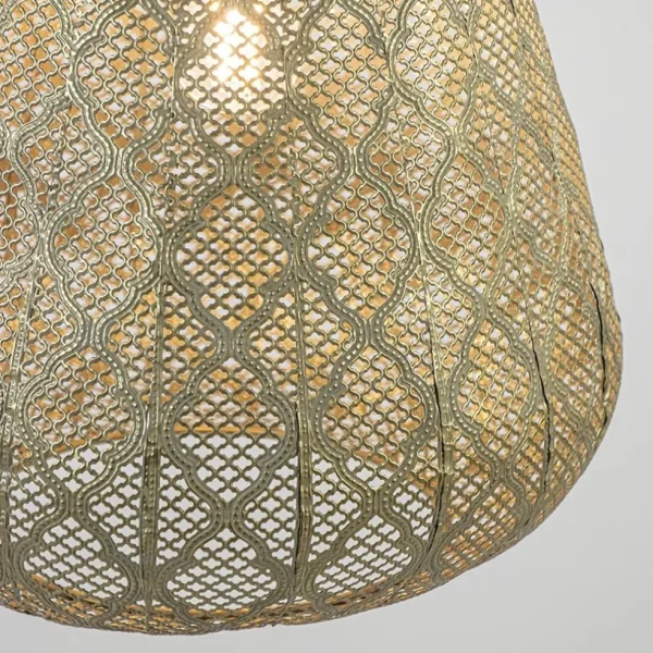 oosterse_hanglamp_kegel_g_2.webp Store Straluma Oosterse hanglamp kegel goud groot