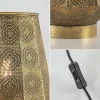 Discount Straluma Oosterse tafellamp lantaarn metaal goud