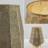 Discount Straluma Oosterse tafellamp lantaarn metaal goud
