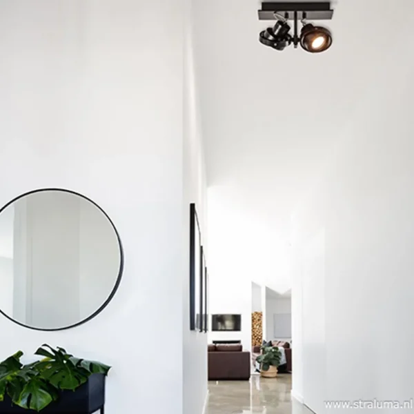 opbouwspot_balk_zwart_lic_4.webp Best Straluma Opbouwspot balk zwart 2-lichts gu10 incl