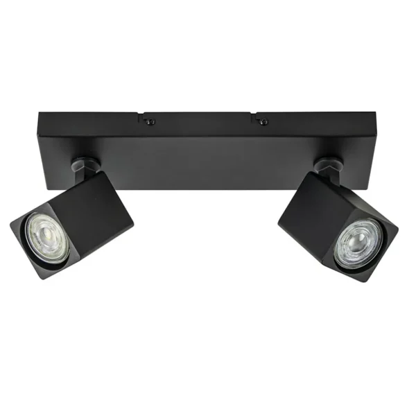 opbouwspot_lichts_balk_zw_0.webp Sale Straluma Opbouwspot 2-lichts balk zwart