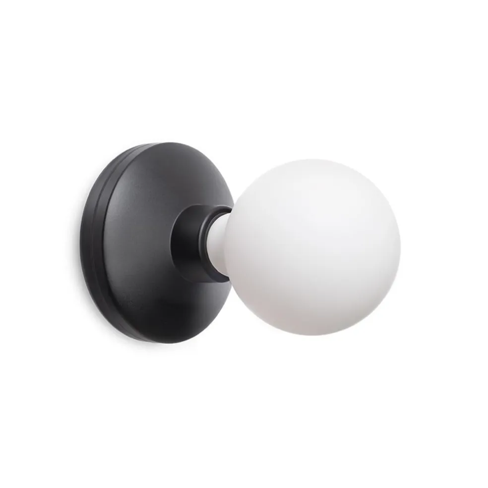 oplaadbare_wandlamp_zwart_0.webp Sale Straluma Oplaadbare wandlamp zwart incl frosted lichtbron