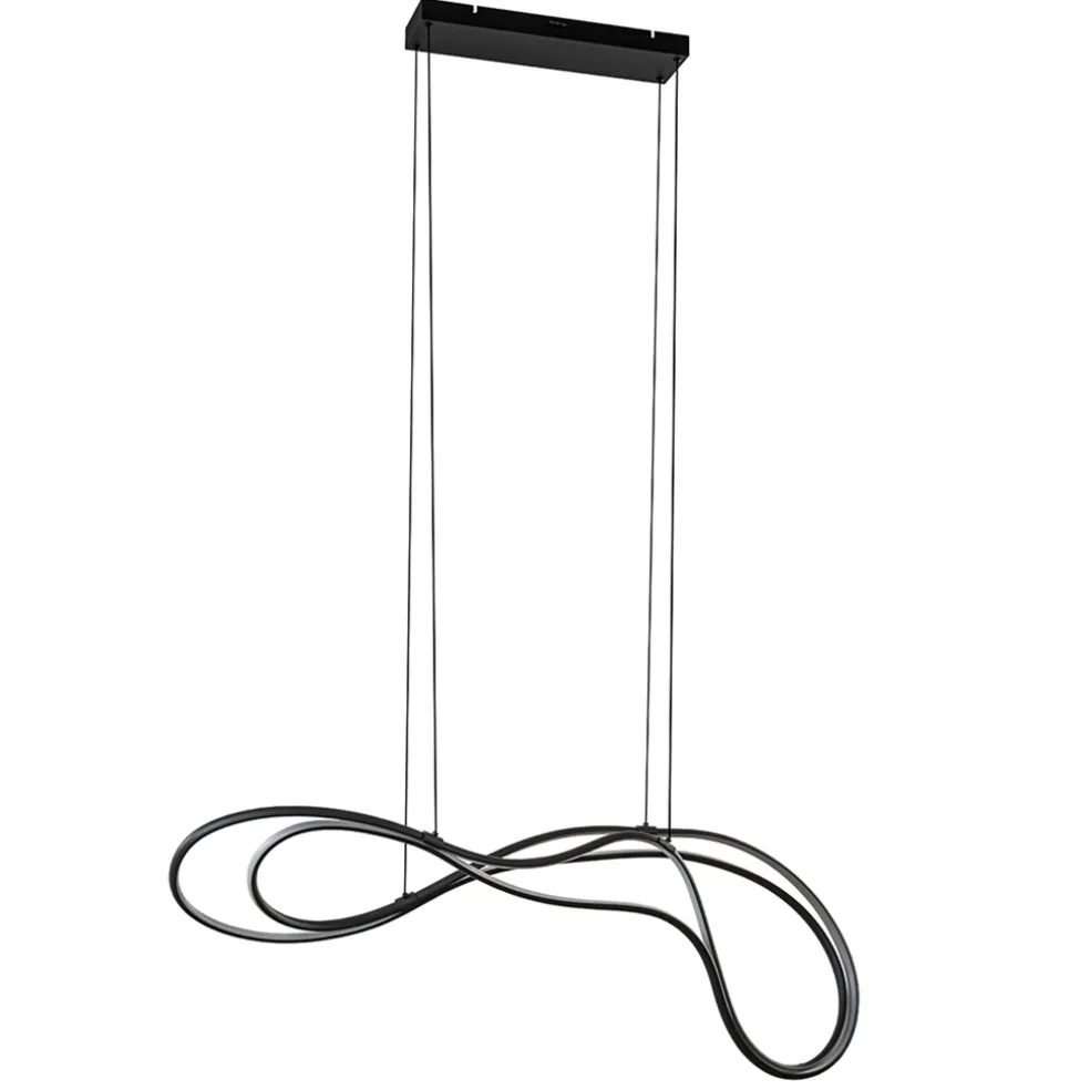 organische_led_hanglamp_z_0.webp Outlet Straluma Organische LED hanglamp zwart dimbaar