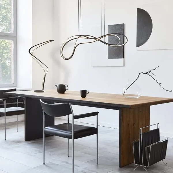 organische_led_hanglamp_z_4.webp Outlet Straluma Organische LED hanglamp zwart dimbaar