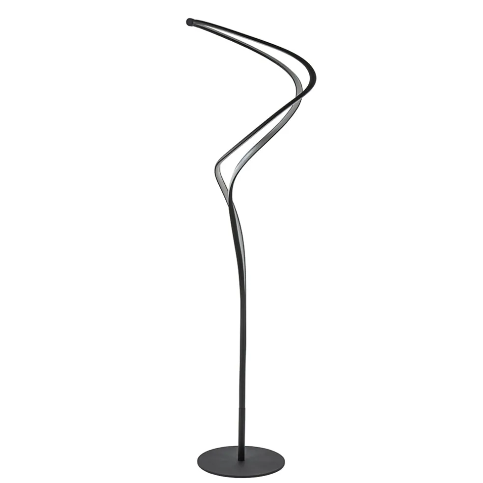 organische_vloerlamp_zwar_0.webp Outlet Straluma Organische vloerlamp zwart met dimbaar LED