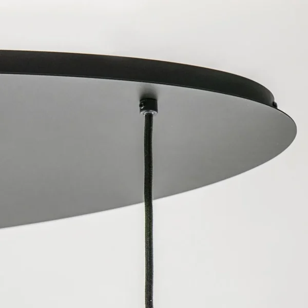 Outlet Straluma Ovale 5-lichts hanglamp met glazen bollen gold gradient