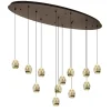 ovale_lichts_led_hanglamp_1.webp New Straluma Ovale 12-lichts LED hanglamp Golden Egg