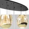 ovale_lichts_led_hanglamp_3.webp New Straluma Ovale 12-lichts LED hanglamp Golden Egg