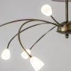 ovale_plafondlamp_brons_i_2.webp Flash Sale Straluma Ovale plafondlamp brons inclusief LED dim to warm