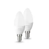 philips_hue_e_kaars_mat_p_0.webp Sale Straluma Philips Hue e14 kaars mat 2-pack 2700k