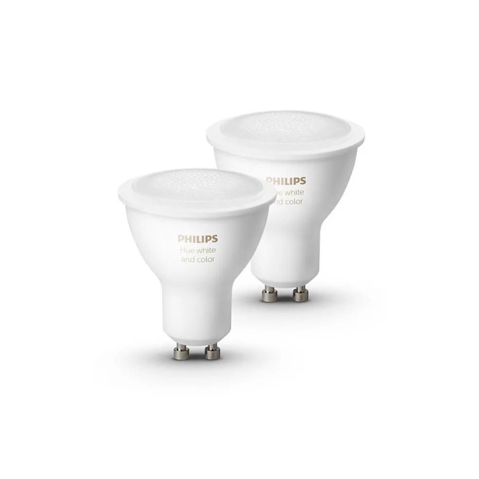 Cheap Straluma Philips Hue gu10 2-pack colour ambiance