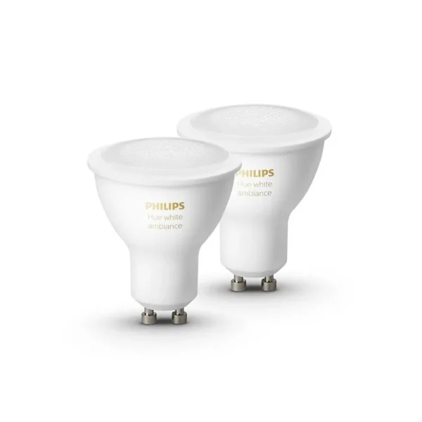 Cheap Straluma Philips Hue gu10 2-pack white ambiance