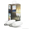 philips_hue_w_e_kaars_pac_2.webp Online Straluma Philips Hue 4w e14 kaars 2-pack white ambiance