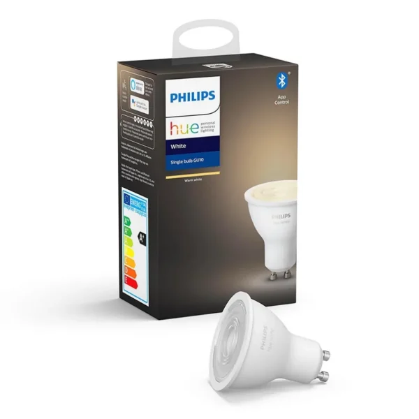 philips_hue_w_gu_k_blueto_1.webp Online Straluma Philips Hue 5.2w gu10 2700k Bluetooth